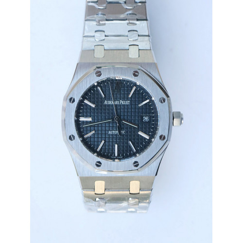 Royal Oak 39mm 15300 White & Black & Blue Dial Bracelet BP A3120
