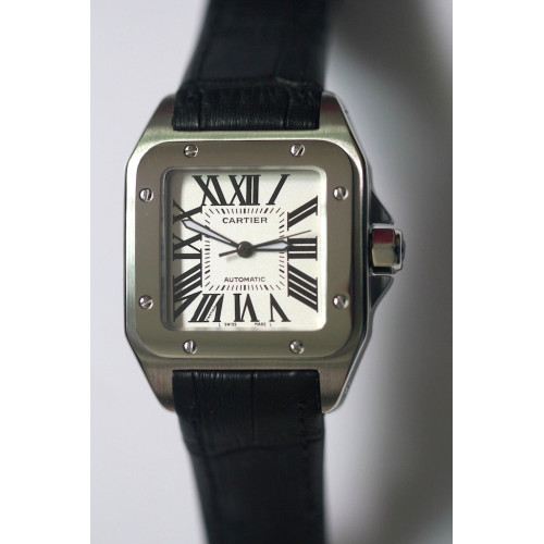 Cartier Santos 100 33mm SS/LE Eta2688
