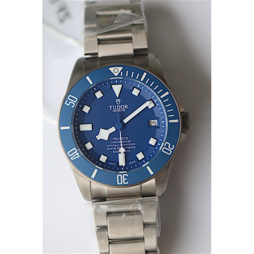 Tudor Pelagos Titanium Blue Bracelet Free Blue Rubber Strap ZF A2824