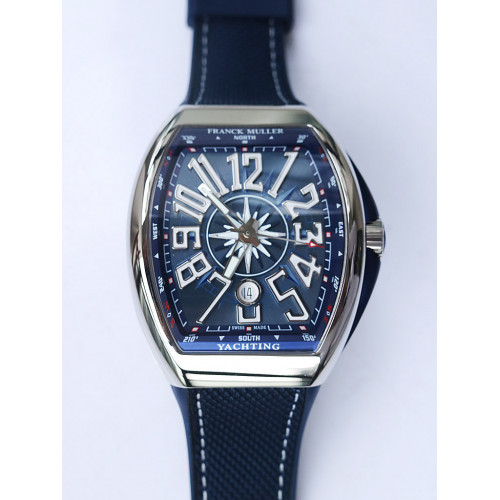 Vanguard V45 Blue Textured Dial Blue Rubber Strap MIYOTA 9015 ZF