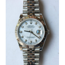 Datejust 11 41mm 126334 SS/SS Fluted/Jubilee Bracelet Diamond Marks 5 dials BP