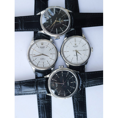 Cellini Time 50509 SS *4 Dials* Leather Strap A3132 BP