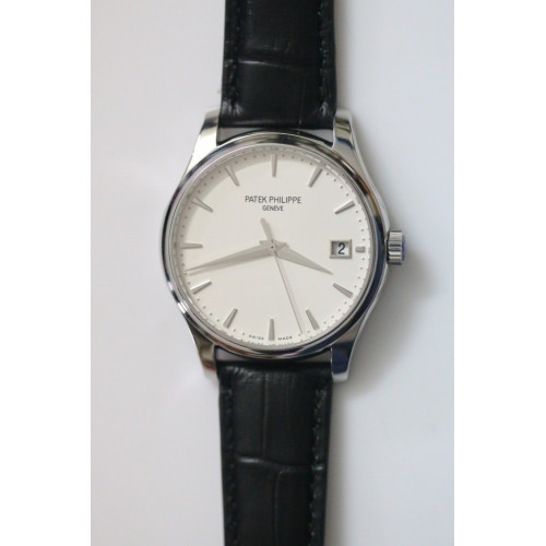 Calatrava 5227 White Leather Miyota 9015 "BP"
