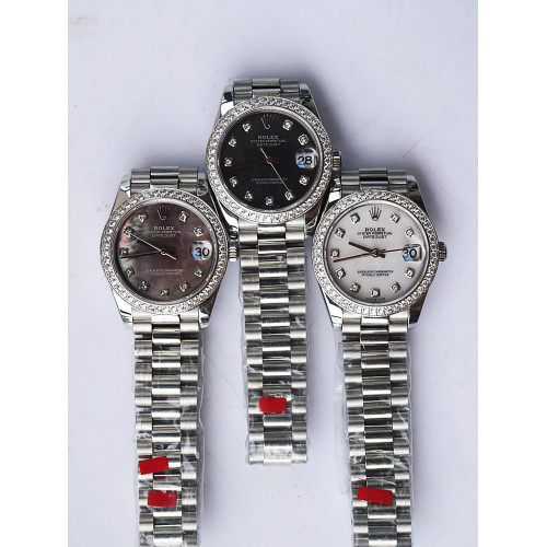 DateJust 31mm 278289 Diamond Bezel Diamond Markers *3 MOP Dials* Bracelet BP A2824 & A2813