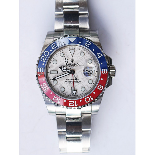 GMT-Master II 126719BLRO Pepsi 316L Ceramic Bezel White Dial Bracelet A3285 BPF
