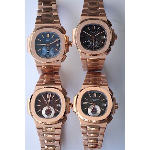 Nautilis Chrono RG *4 Dial* Bracelet BP 28-520C Mov V2