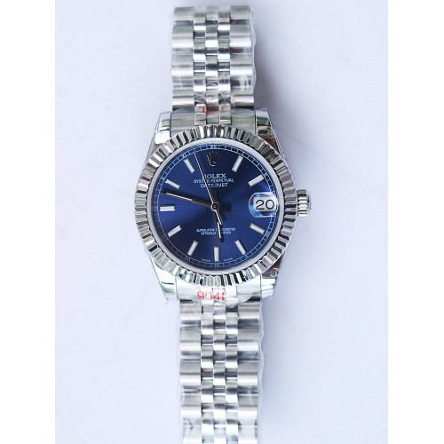 DateJust 31mm Ladies 278289 904L Blue Dial Stick Markers Bracelet GMF