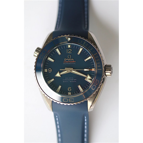 Planet Ocean Professional 45mm Titanium Blue Dial Blue Rubber BP A8500
