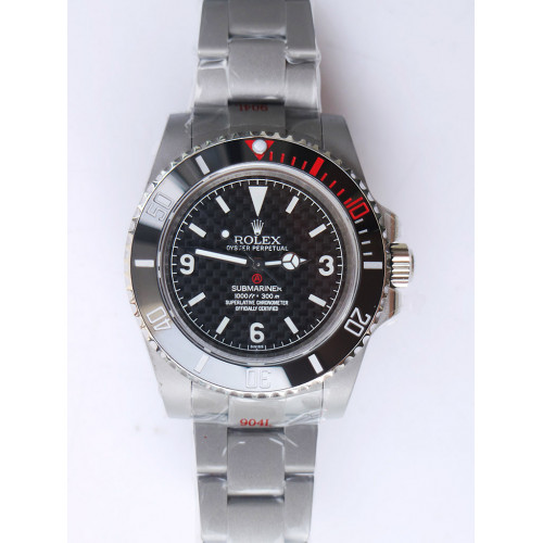 The Rough Matt Diver Sandblast Black Carbon Dial Bracelet SA3130 GMF
