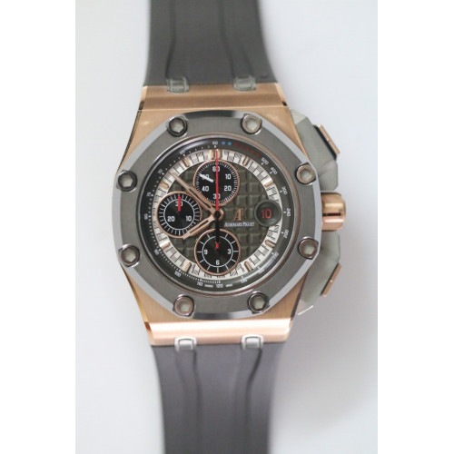 Royal Oak Offshore 44mm RG Cermet Bezel Michael Schumacher JF A3126