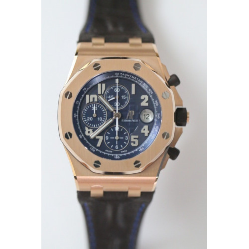 Royal Oak Offshore RG "Pride of Argentina" Blue Dial Leather JF A7750