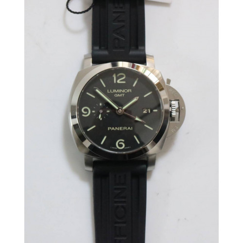 Pam 320M Luminor Marina 1950 3 Days GMT Rubber VSF P.9001 Super Clone V2