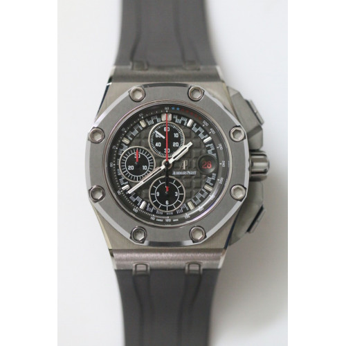 ROO 44mm Ti Schumacher Grey V2 JF A3126 Free XS Strap