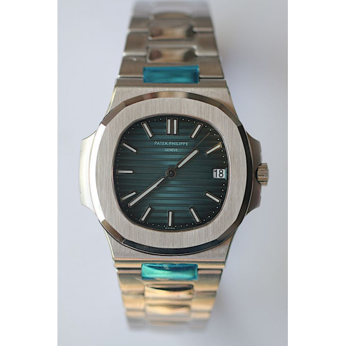 Nautilus Jumbo 5711 Blue & White Bracelet Miyota 9015 "BP" V4