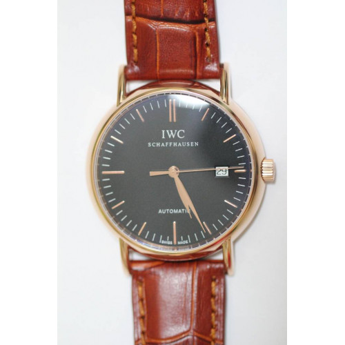 IWC Portofion Automatic RG/LE Black