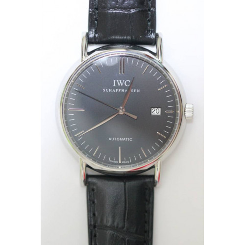 IWC Portofion Automatic SS/LE Black
