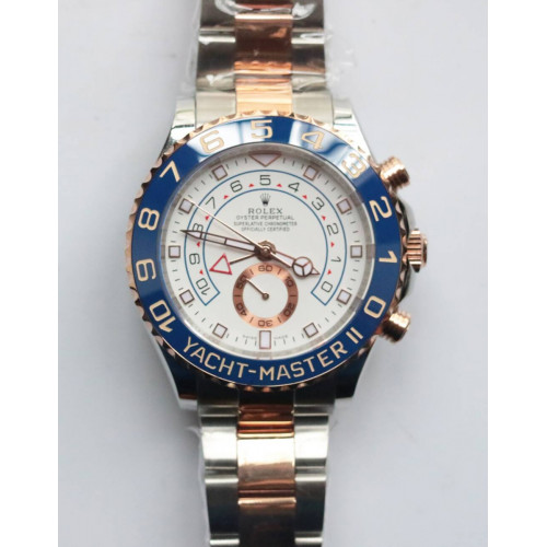 YachtMaster 116681 Blue RG/SS White BP Asia 4161