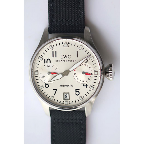 Big Pilot Real Power Reserve White Dial Nylon Leather ZF A51111