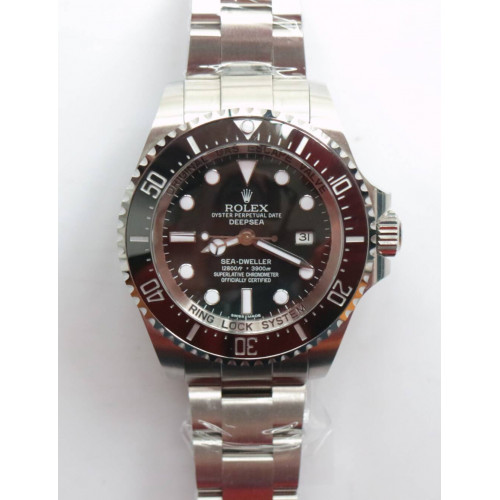 DeepSea Dweller 116660 SS/SS Black BP V2 Asia 3135
