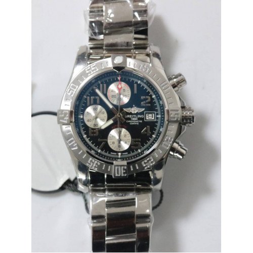 Skyland Avenger SS 1:1 Best Edition Black Numeral Dial White Subdial A7750 GF 