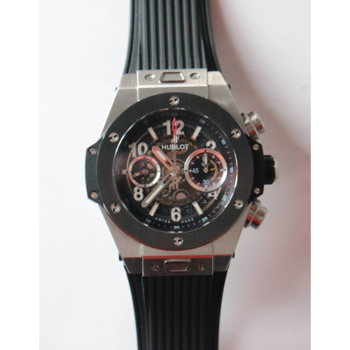 Big Bang Unico 45mm CER/SS/RU Black V2 Asia 7750 