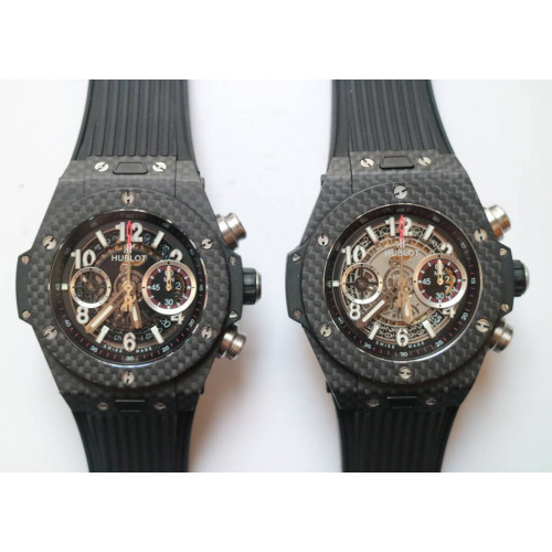 Big Bang Unico 45mm CF/CF/RU Black&Grey V2 Asia7750