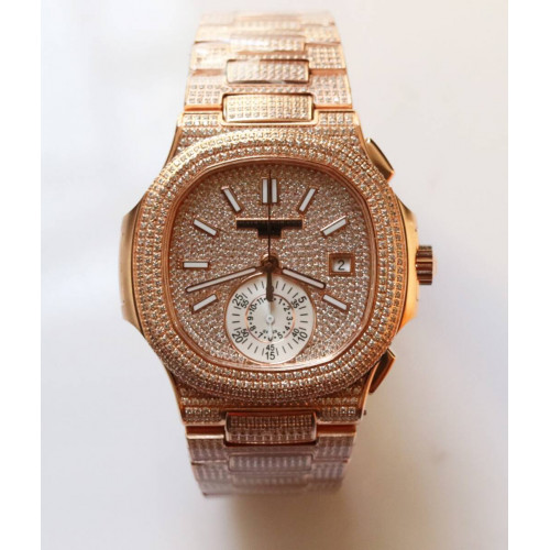 Nautilus 5980 Full Diams RG/RG Diam Asia 7750 
