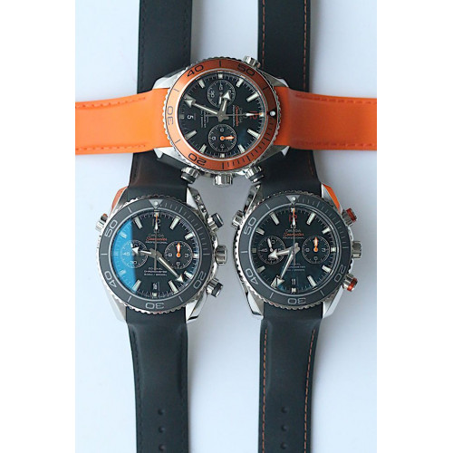 Omega Chronometer 45mm Black Dial Rubber "BP" 9300 Mov