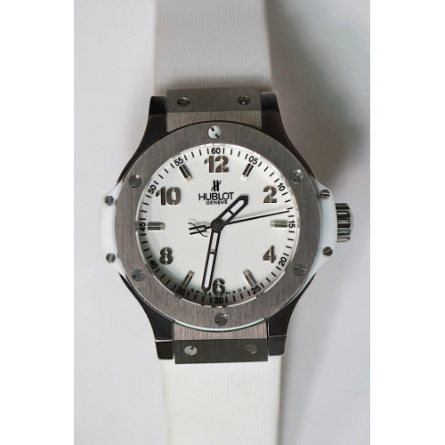 Big Bang 38 mm SS/RU White Ronda