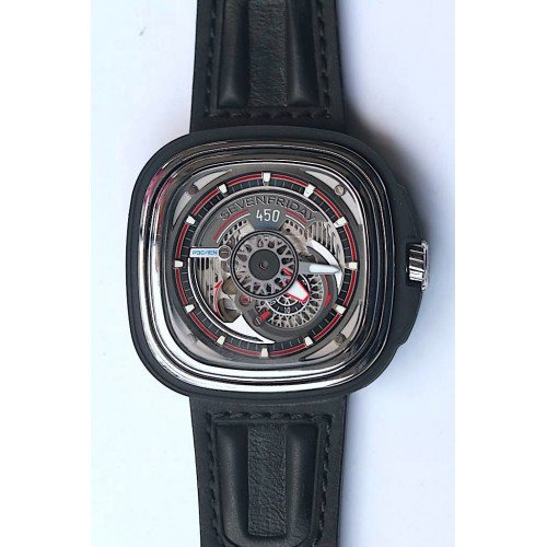 SevenFriday Rubber Clad SS Case SF-P3C/01 V6F Miyota 82S7