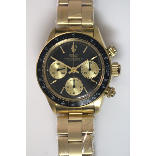 Vintage Daytona 6265 Gold Black Asian
