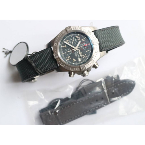 Avenger 2017 Chronograph TI Case Grey Dial Num GF V2 A7750 Mod
