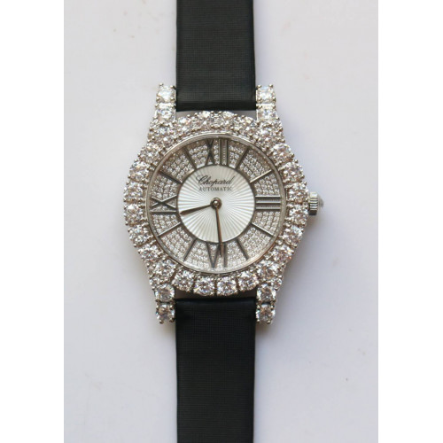 Chopard 139419 Diamonds Ladies SS White MOP Diamond Dial on Miyota 9015