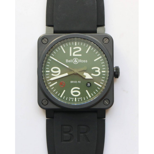 BR 03-92 42mm PVD Military Type MT Rubber MIYOTA 9015