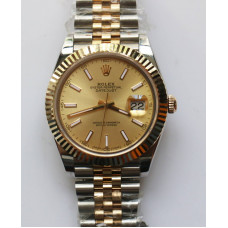 DateJust 31mm TT Best Edition Gold Dial SS/YG Bracelet A2824 BP 