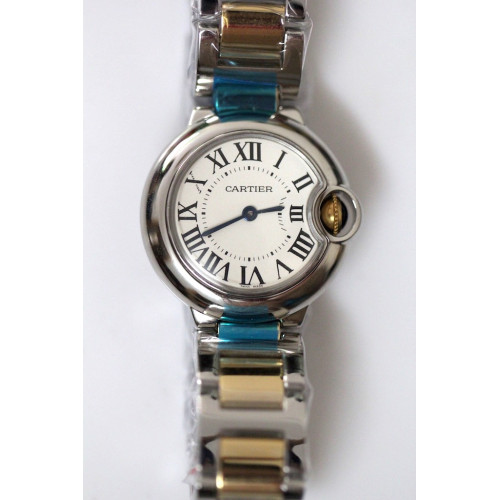 Cartier Ballon ble 28mm Ladies Two-Tone