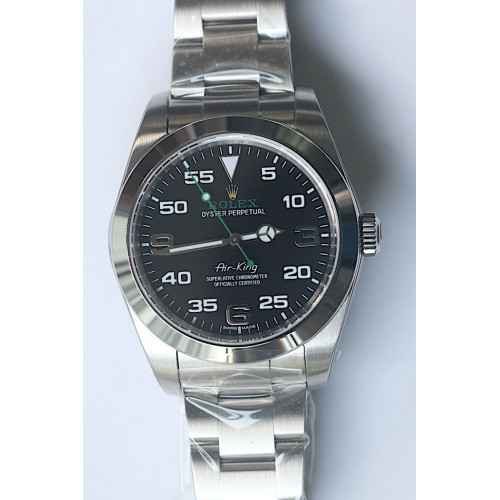 Rolex 116900 Air-King 40mm Black Dial Bracelet JF SA3131