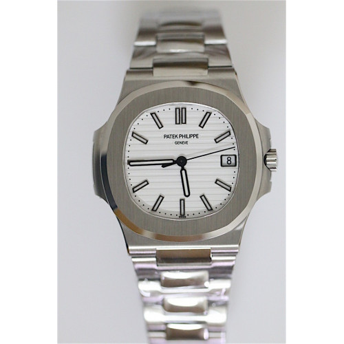 Nautilus Jumbo 5711 White Bracelet MKF 324SC