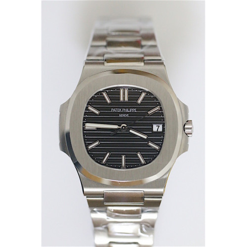 Nautilus Jumbo 5711 Black Bracelet MKF 324SC