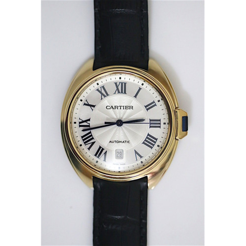CLe DE CARTIER YG White Leather V6F MYOTA 9015