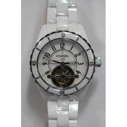 J12 Toubillon White Ceramic