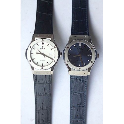 Classic Fusion 42mm Titanium *4 Dials* Gummy Strap JJF A2892