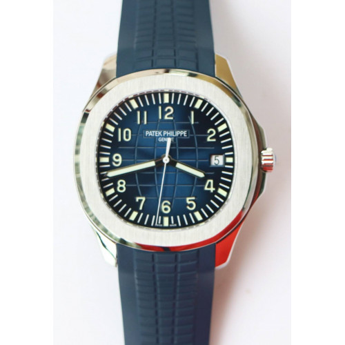 Aquanaut Jumbo 5167A SS 1:1 Best Edition Blue Dial Black Rubber Strap 324CS Free box ZF