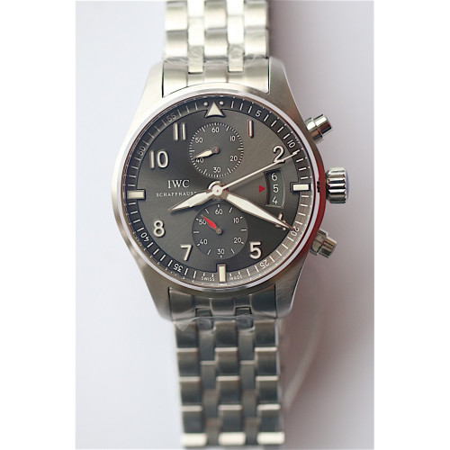 Pilot Spitfire Chrono IW387804 Grey Dial Bracelet ZF A7750