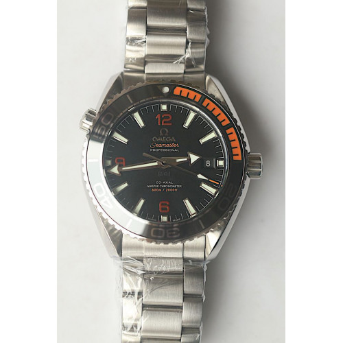 Planet Ocean Professional 600m 43.5mm Orange Number Black Dial Bracelet BP A8900