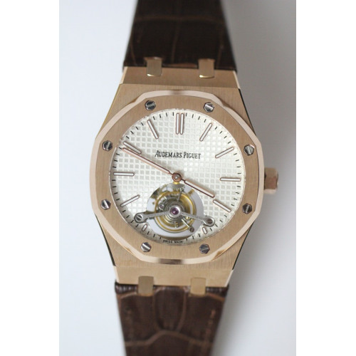 Royal Oak 41mm Tourbillon RG Leather *4 Dials*