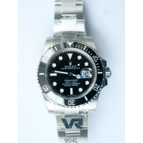 Rolex Submariner 116610LN 904L Black Ceramic Black Dial Bracelet VR3135 VRF Max