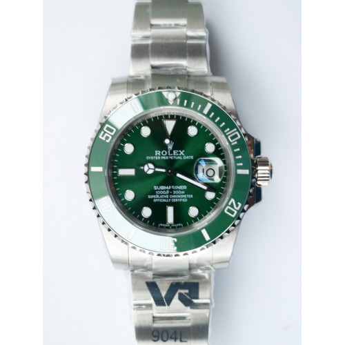 Rolex Submariner 116610LV 904L Green Ceramic Green Dial Bracelet VRF Max VR3135