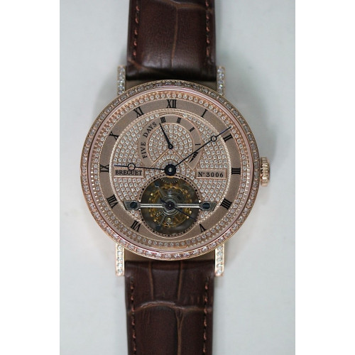 Breguet Jubilee Tourbillon 5 Days All Diamond RG/LE