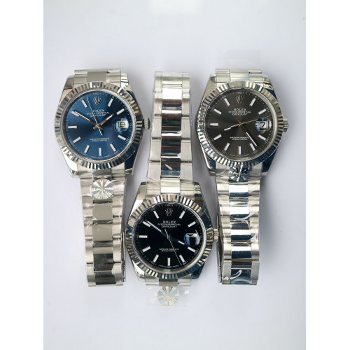 Rolex DateJust 41mm 126334 904L Steel Oyster Fluted Bezel *3 Dial* Oyster Bracelet ARF A2824